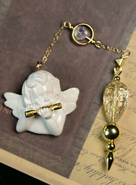 天然灵摆水晶原创男女