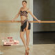 ZYM 半裙管珠拼接镂空拉丁舞日常练功服女侧边开衩25037 MATATA