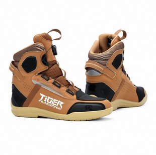 TR虎牌摩托车骑行鞋男机车鞋透气骑行靴四季女防水赛车鞋子越野