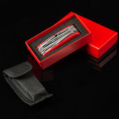 昊霞多功能组合工具男士 不锈钢工具野外便携瑞士折叠军刀 礼品盒装