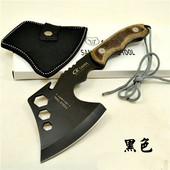 户外野营小手斧 多功能救生斧全钢营地斧头具斧防身开山斧斧