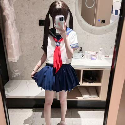 正统原创JK制服学院三本正版基础短袖套装水手服校服Bodyline复刻