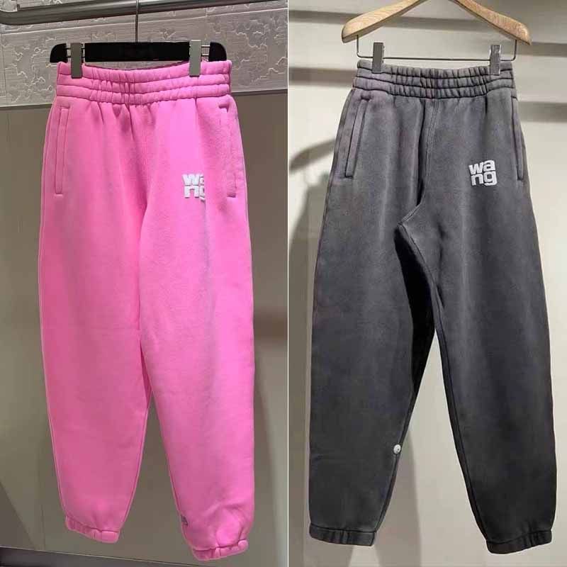 大王松紧腰运动休闲卫裤女2025秋冬新款小众发泡字母时尚束脚长裤,女装/女士精品,卫裤,淘宝优惠券,粉丝福利购,淘宝优惠卷