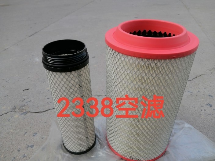 K2338PU空气滤芯适配福田瑞沃ES3ES5 170马力欧马可S5时代金刚918