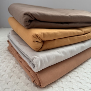 亏钱处理！外贸微瑕疵100%全棉磨毛床单单件纯棉纯色加厚双人睡单