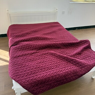 老粉福利！铺床不移位外贸尾单牛奶绒床盖加厚加绒冬季法兰绒床单