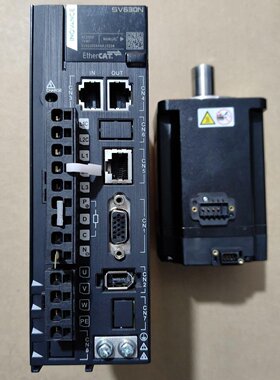 汇川伺服电机套装630NS系列1KW总线成色95新标价为议价