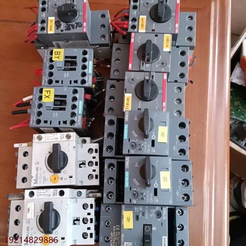 出ABBMS116马达断路器灰色外壳搭配红色指示灯简约议价