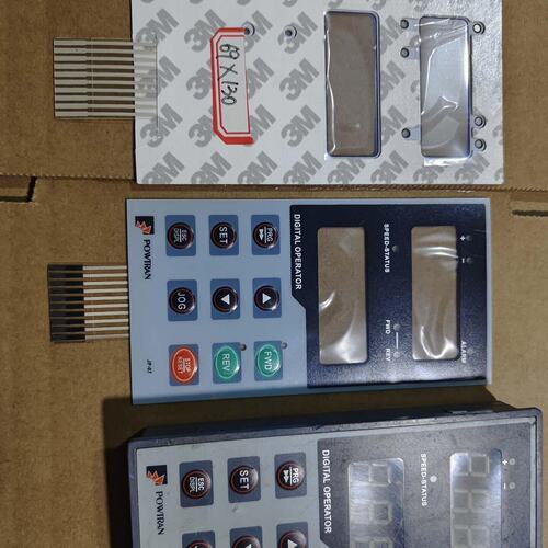 普传变频器面板膜JP07面板膜尺寸69X130毫米库议价