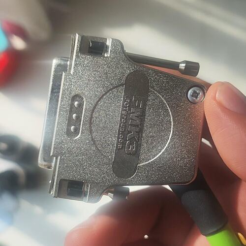 美国FMK3G二十五针金属外壳连接器拆机二手件成色漂亮议价