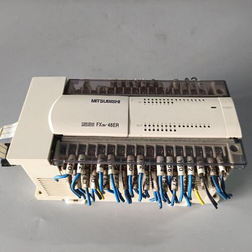 PLC三菱二手拆机FX2N48ER实物拍摄包邮功能议价