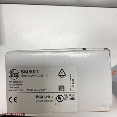 IFM易福门传感器SM8020议价