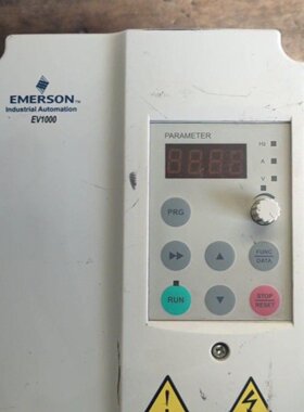 艾默生EV10000.75KW变频器三台380V成色自议价