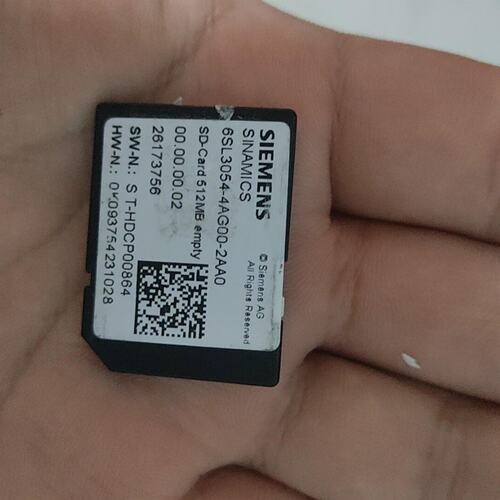 西门子6SL30544AG002AA0SD卡512议价