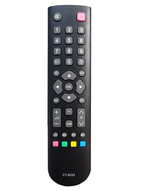 用于东芝电视机遥控器CT-8033  40L2450C L3305C 32BF1C 40TA1CH