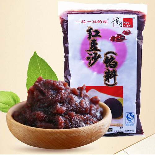 1组5包包邮 Kyo nichi/京日红豆沙400g 面包汤圆月饼包子