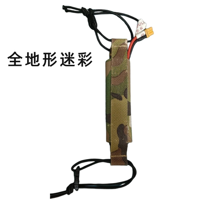泽宁特 416C/MPX/MCX/PDW/通用外置锂电池包/电池袋战术帆布迷彩