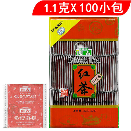 开古 红茶茶包客房独立包装 1.1克×100包
