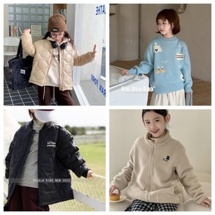牛哆哆大E小e木瓜汁特价羽绒服毛衣外套男女童宝宝上衣断码清仓