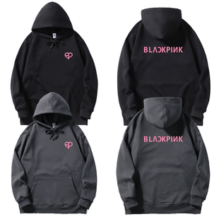 blackpink演唱会DEADLINE周边应援连帽衫卫衣同款秋冬外套上衣服
