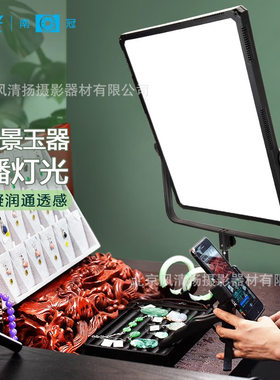 南冠CN-T1120 II LED补光灯影视灯柔光灯 单反相机人像玉石直播