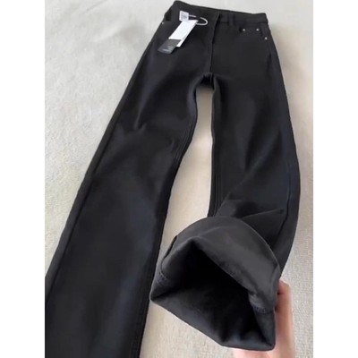 冬季加厚美式裤子广州新塘微喇裤