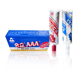 合众aaa百得AB胶 全透明万能ab胶水85g饰品强力贴钻胶AB