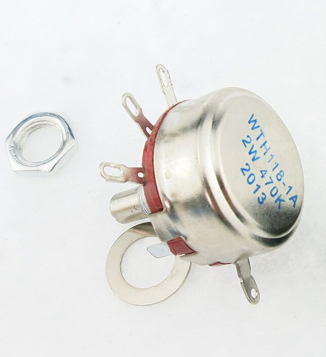 单圈碳膜电位器 滑动变阻器 wth118-1a(2w) 470k