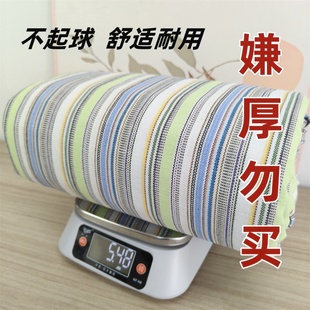 山东滨州特厚加厚老粗布凉席床单单件三件套棉布棉麻亚麻2024新款