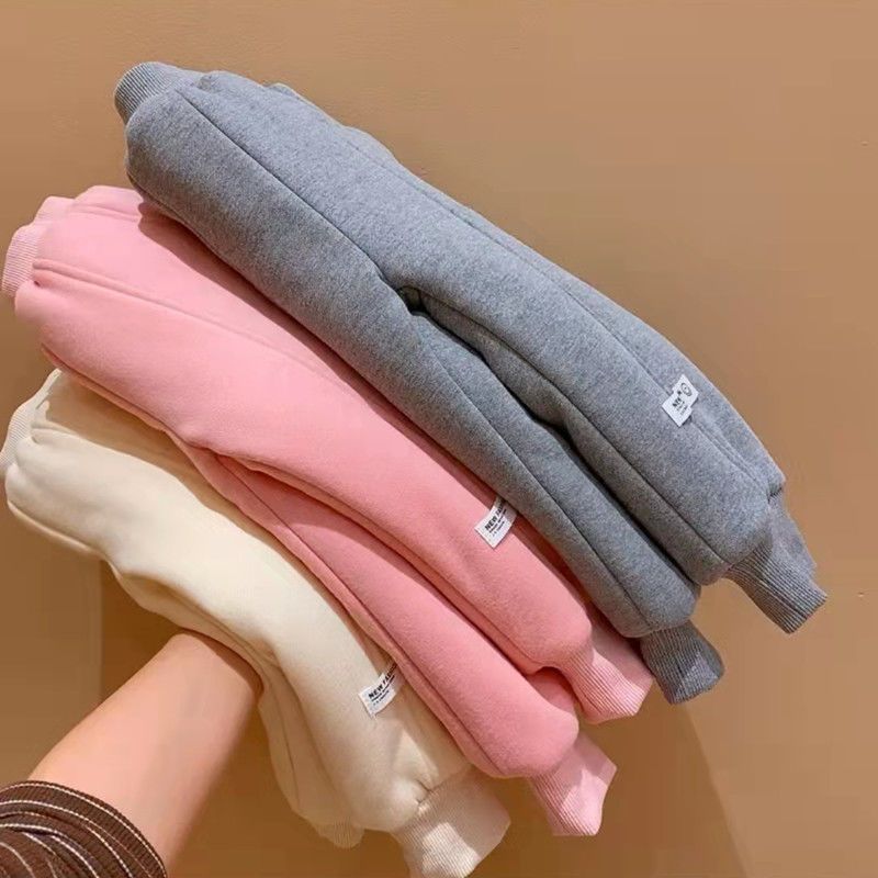 女童棉裤冬加绒加厚男宝