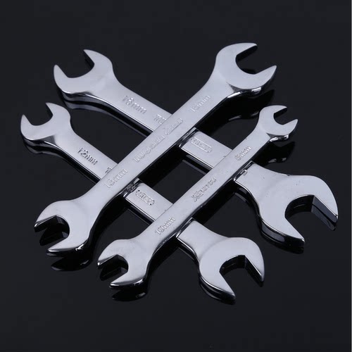 双头开口扳手叉子呆头扳手