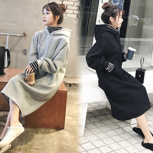 冬装 加绒加厚秋装 上衣秋款 套装 卫衣可哺乳 孕妇时尚 9058孕妇装