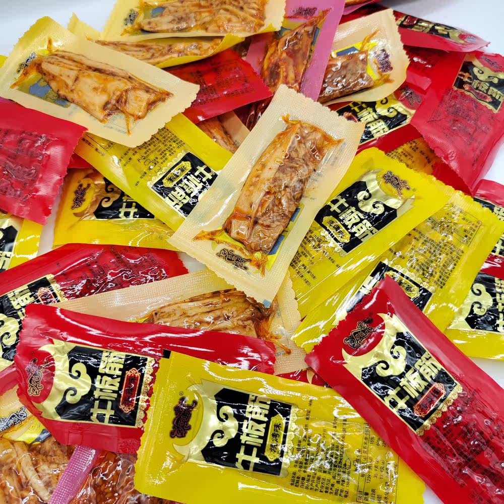 草原钨苏牛板筋内蒙古手撕长条牛板筋香辣味烧烤味独立袋装散装