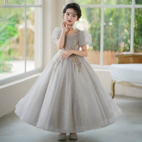 女童礼服公主裙花童婚纱演出服