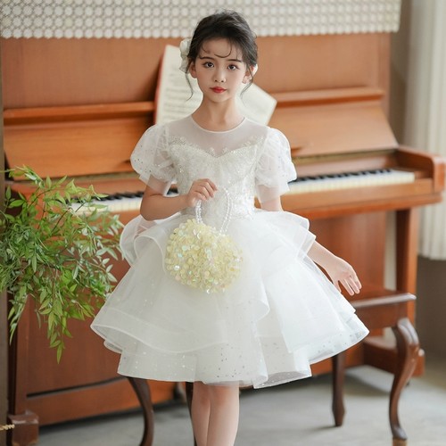 女童礼服蓬蓬裙夏季女孩公主裙