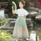 儿童新中式 2026新款 唐装 女孩国风古装 汉服女童马面裙套装 夏装 夏季