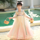 襦裙超仙夏装 儿童古装 中国风裙子 古风连衣裙2026新款 汉服女童夏季