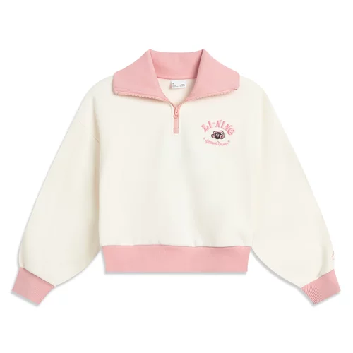 李宁女大童套头卫衣YWDV298-2