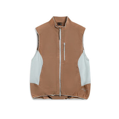 李宁宽松单马甲男 2025秋季新款运动潮流凉感百搭上衣AMDV067