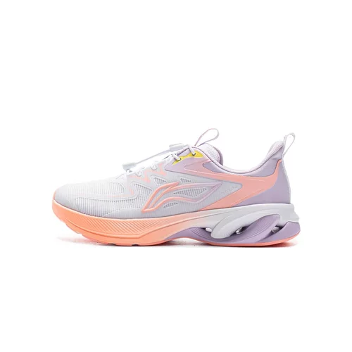 李宁女大童追光2 LITE反光减震回弹童跑步鞋YKFV090-2