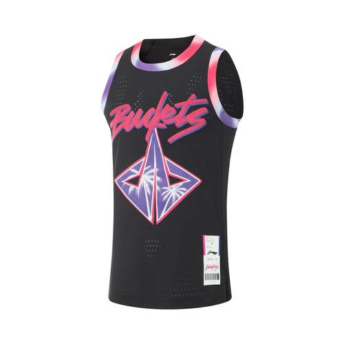 李宁运动服专业篮球系列男款BUCKETS巴特勒比赛上衣背心AAYV245