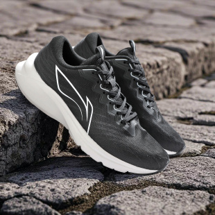 李宁2025夏季新款男鞋网面透气跑鞋休闲轻便低帮运动鞋ARSV137