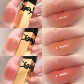 N1礼盒装 YSL N12 圣罗兰新品 黑金方管滋润口红NM缪斯裸1971