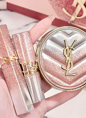 YSL/圣罗兰2026春季情人节限定口红眼影气垫126 1988礼盒礼盒装