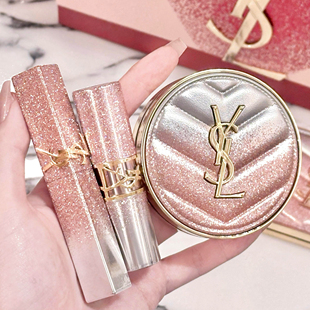 YSL/圣罗兰2026春季情人节限定口红眼影气垫126 1988礼盒礼盒装