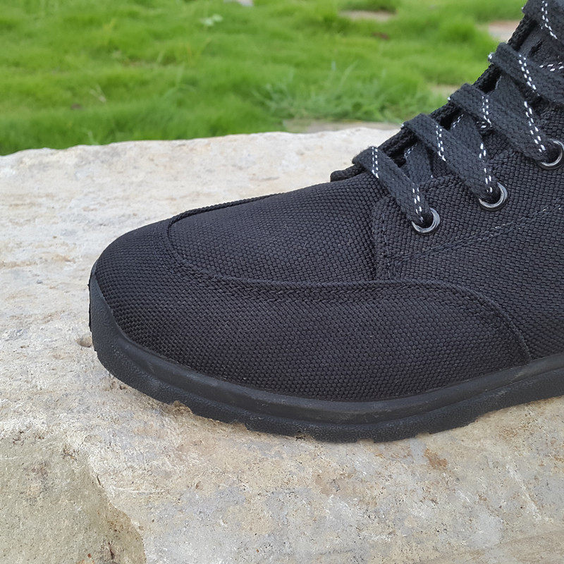 Boots militaires pour homme en toile - Ref 1397255 Image 3