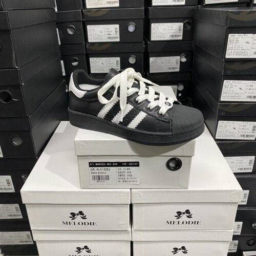 实体专柜意大利设计师轻奢品牌D牛皮经典百搭休闲鞋6523黑色
