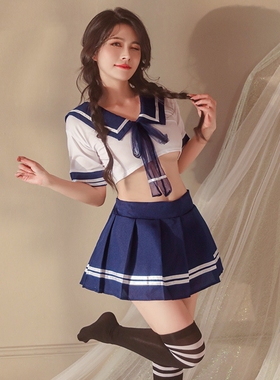 新款ds演出服gogo爵士舞酒吧DJ舞台装女团学院风百褶裙jk制服套装