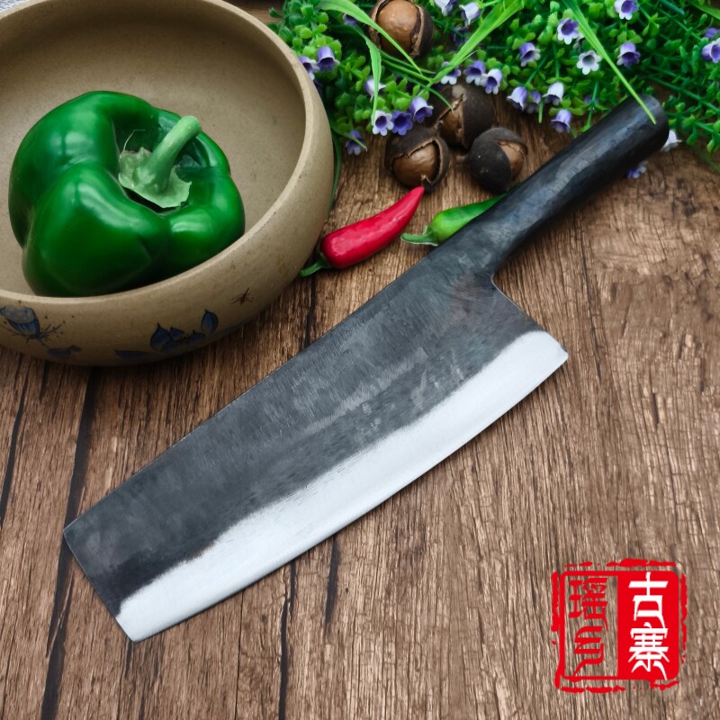 老式铁菜刀纯手工锻打家用菜刀