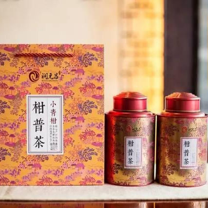 润元昌2016年小青柑陈皮普洱（100克）柑普茶 普洱熟茶图片